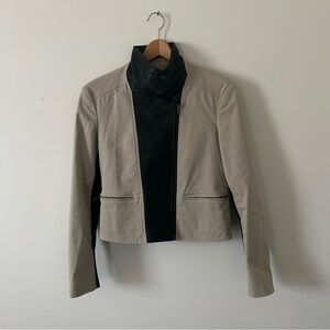 Theory Velea Leather Panel Jacket SP